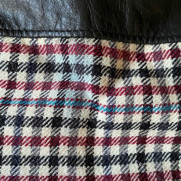 London Fog Vintage Plaid Wool Winter Casual Office Skirt- Sz-14 - Picture 16 of 16